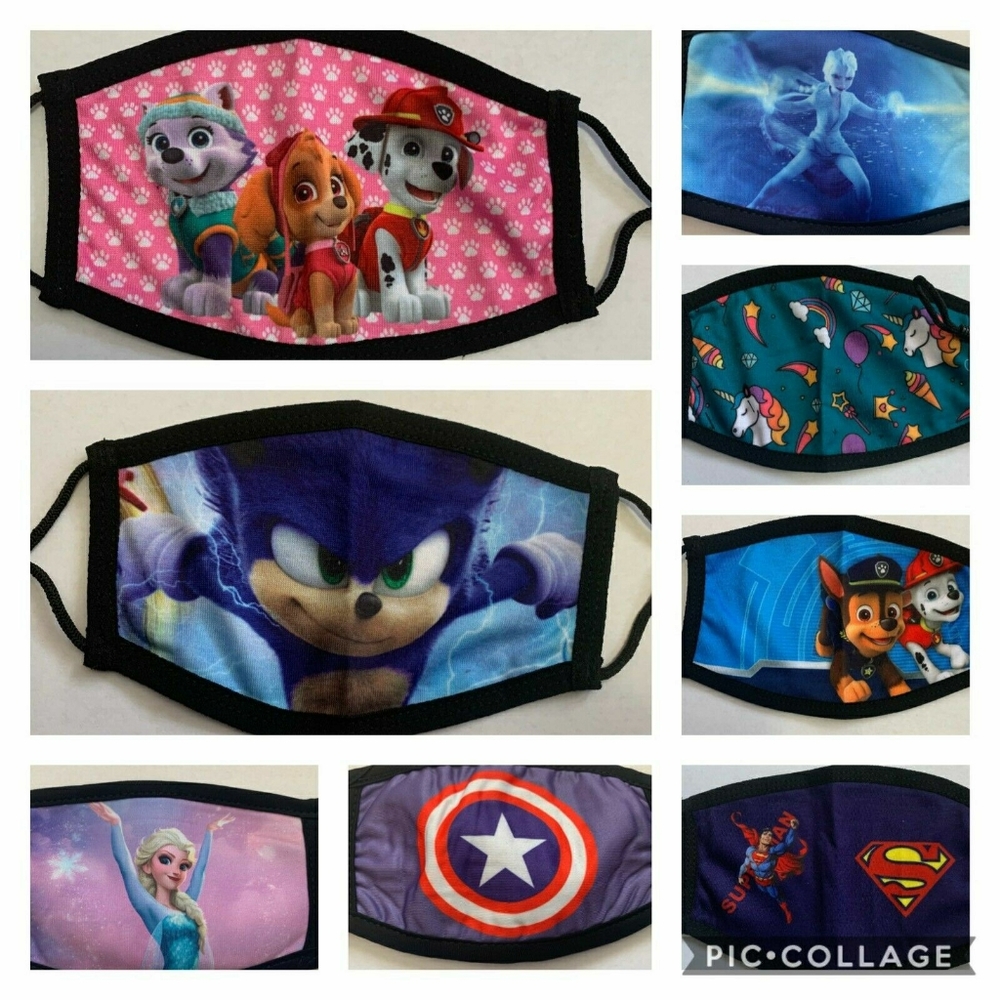 ❤ 2 for $10 Masks for children, youth mask ❤